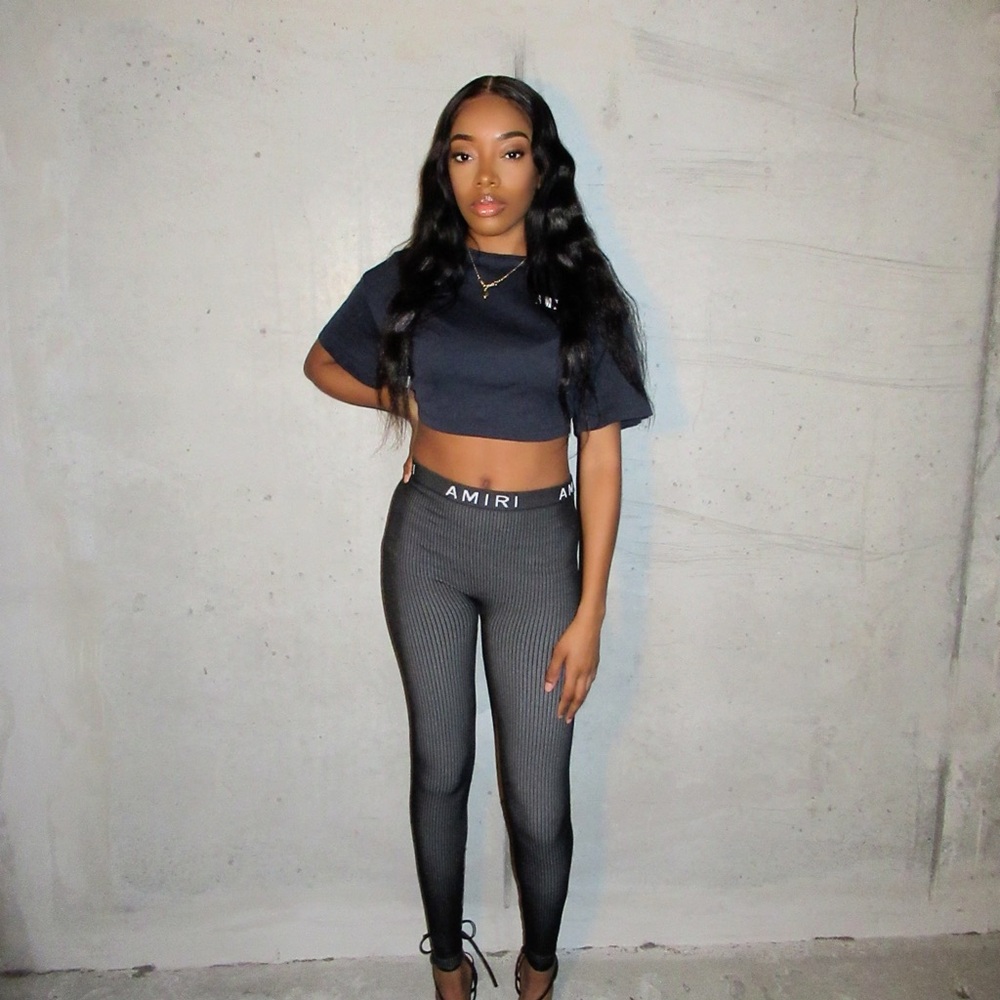AMIRI Navy Leggings